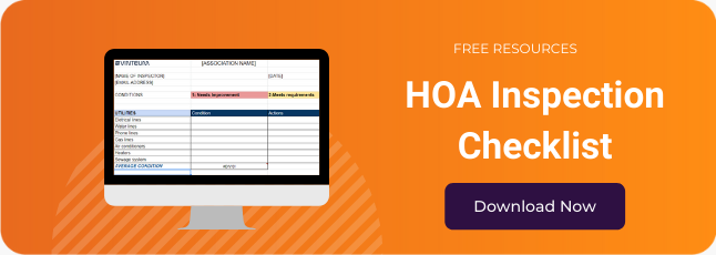 HOA Spring Checklist: 7 Steps to Easily Organize Your Community 2 HOA Inspection Checklist