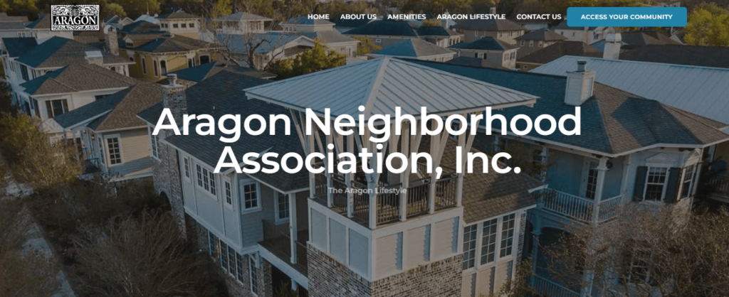 The 5 Best HOA Websites + How to Create Yours 9 HOA websites Aragon Neighborhood Association