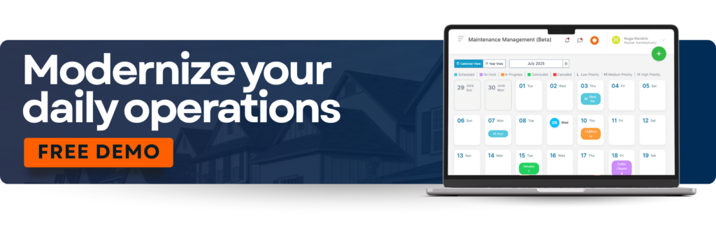 HOA Security Cameras: Does My Community Need This? 2 Banner Modernize your operations